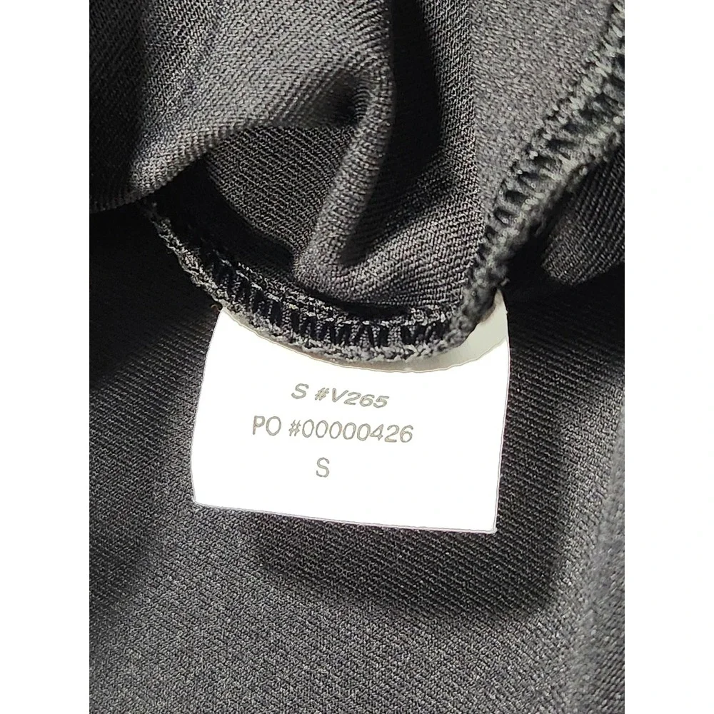 Vuori Mens Black Sunday Element Track Jacket Zip Front Size‎ Small